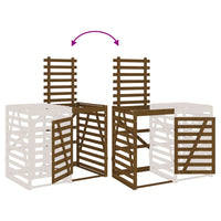 Estensione Copribidone Ambra in Legno Massello di Pino 825110