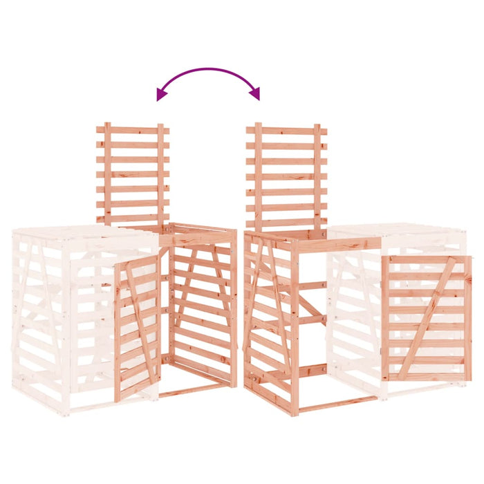 Estensione Copribidone in Legno Massello di Douglas 825112