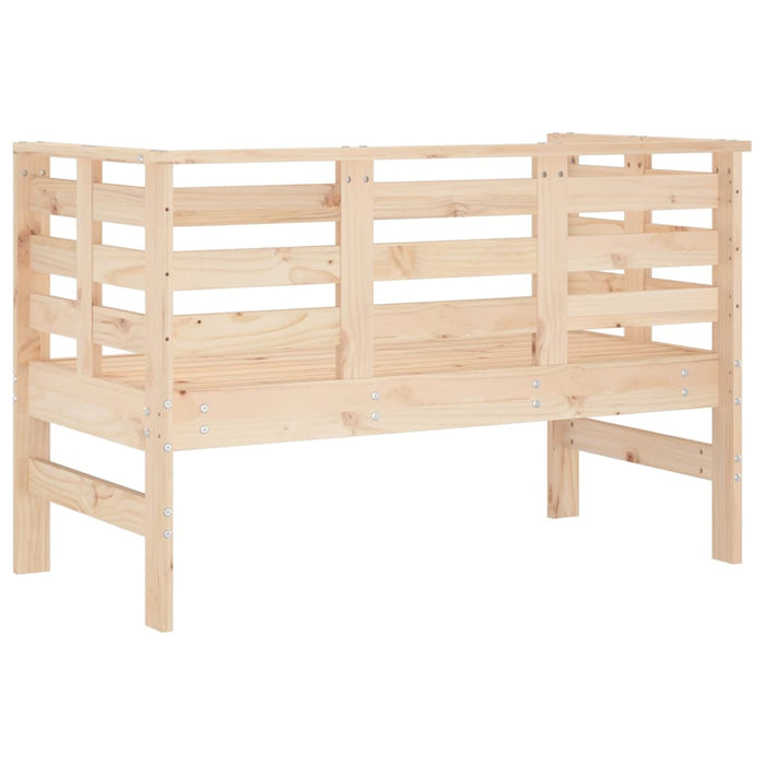 Panca da Giardino 111,5x53x71 cm in Legno Massello di Pino 825135
