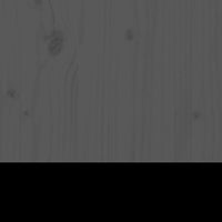 Panca da Giardino Grigia 111,5x53x71 cm Legno Massello di Pino 825137