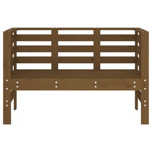 Panca da Giardino Ambra 111,5x53x71 cm Legno Massello di Pino 825138
