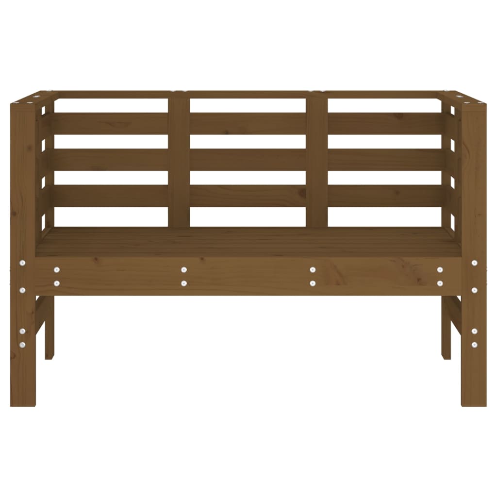Panca da Giardino Ambra 111,5x53x71 cm Legno Massello di Pino
