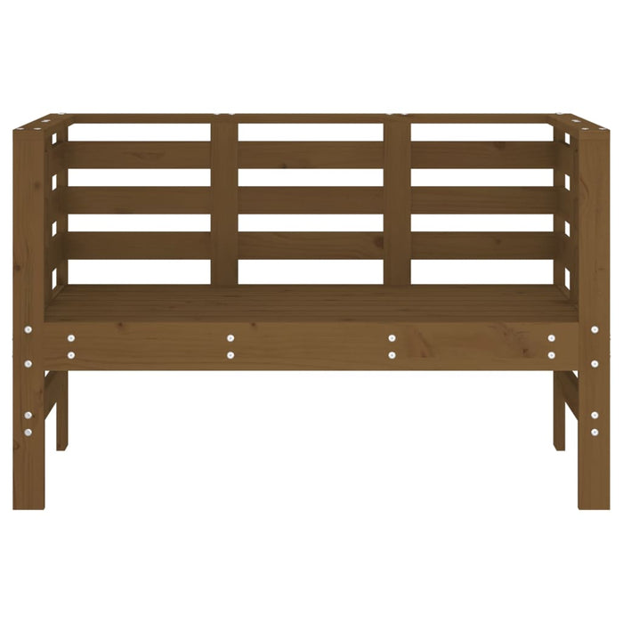 Panca da Giardino Ambra 111,5x53x71 cm Legno Massello di Pino