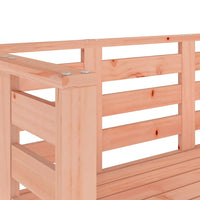 Panca da Giardino 111,5x53x71 cm in Legno Massello di Douglas 825140