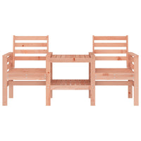 Panca da Giardino con Tavolino 2 Posti Legno Massello Douglascod mxl 108785