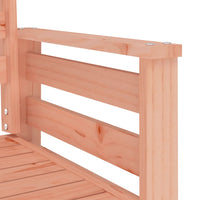 Panca da Giardino con Tavolino 2 Posti Legno Massello Douglas 825161