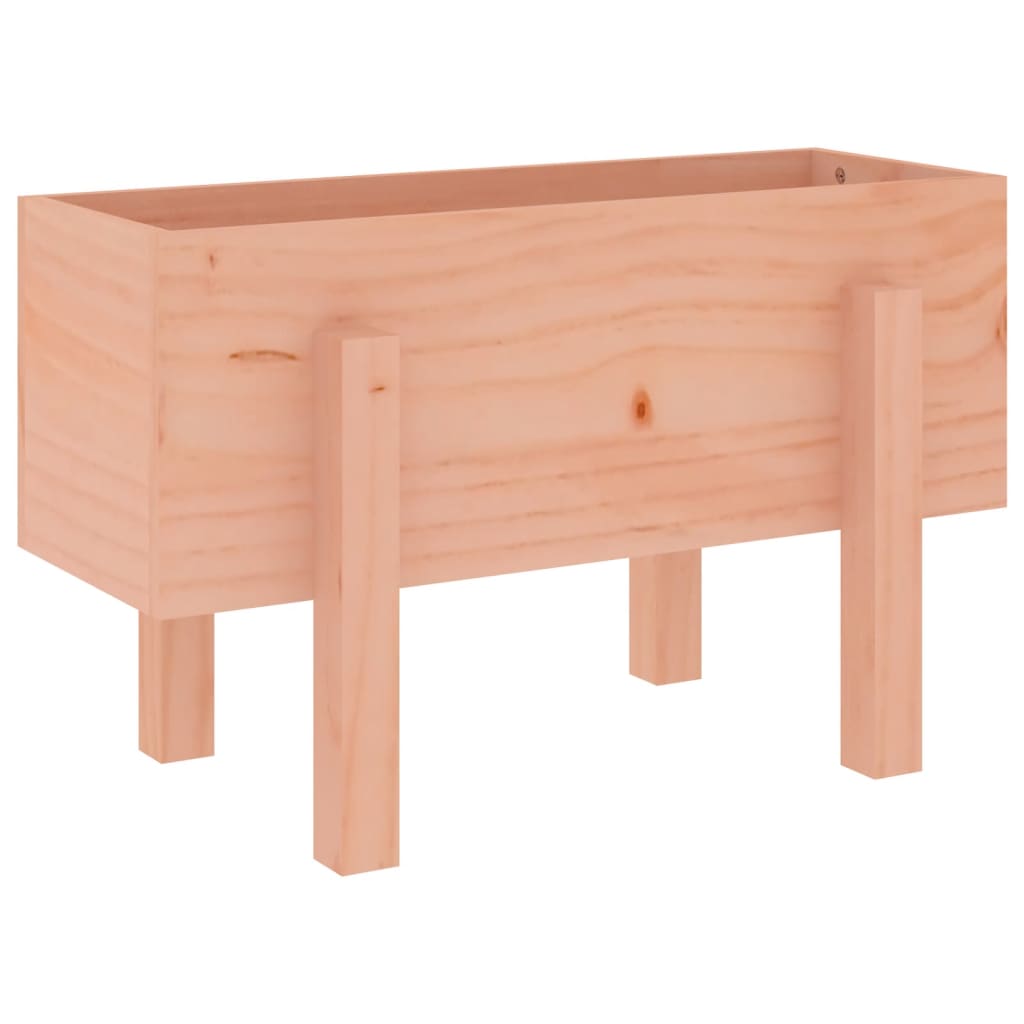 Vassoio per fioriera aiuola rialzata piante fiori terrazza giardino 62 x 30 x 38 cm legno massello marrone Douglas 02_0037745