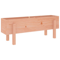 Fioriera Rialzata Giardino 101x30x38 cm Legno Massello Douglas 825189