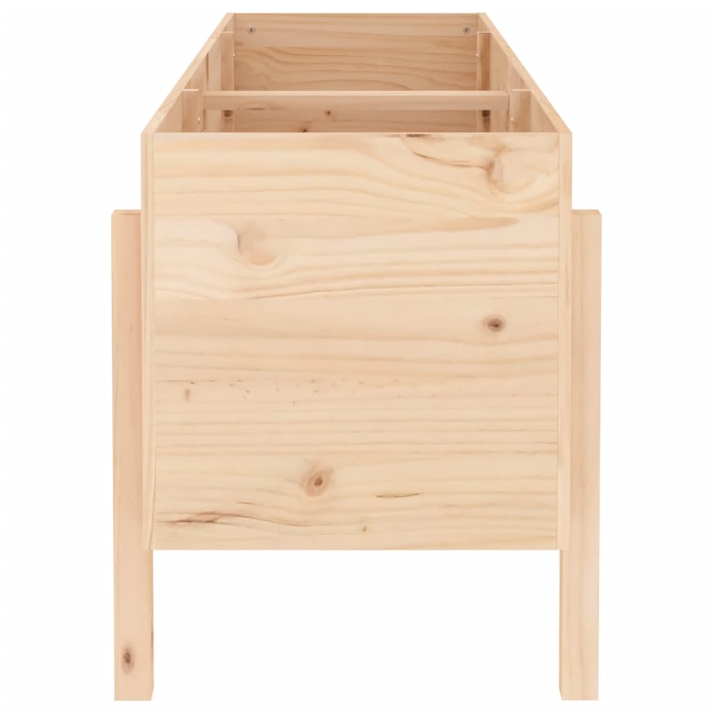 Fioriera Rialzata da Giardino 160x50x57 cm Legno Massello Pino 825219
