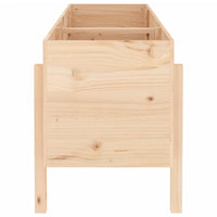 Fioriera Rialzata da Giardino 160x50x57 cm Legno Massello Pino 825219