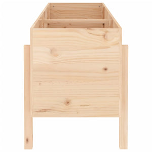 Fioriera Rialzata da Giardino 160x50x57 cm Legno Massello Pino 825219