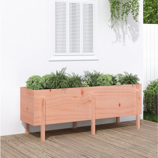 Fioriera Rialzata Giardino-Vaso da Esterno-Supporto per Vaso 160x50x57 cm Legno Massello Douglas
