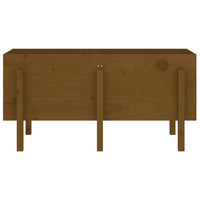 Vassoio per fioriera aiuola rialzata piante fiori terrazza giardino giardino marrone 121 x 50 x 57 cm legno di pino massiccio marrone 02_0039781