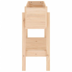 Fioriera Rialzata da Giardino 101x30x69 cm Legno Massello Pino 825240