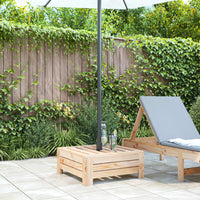 Copertura per Base Ombrellone in Legno Massello di Pino 825331