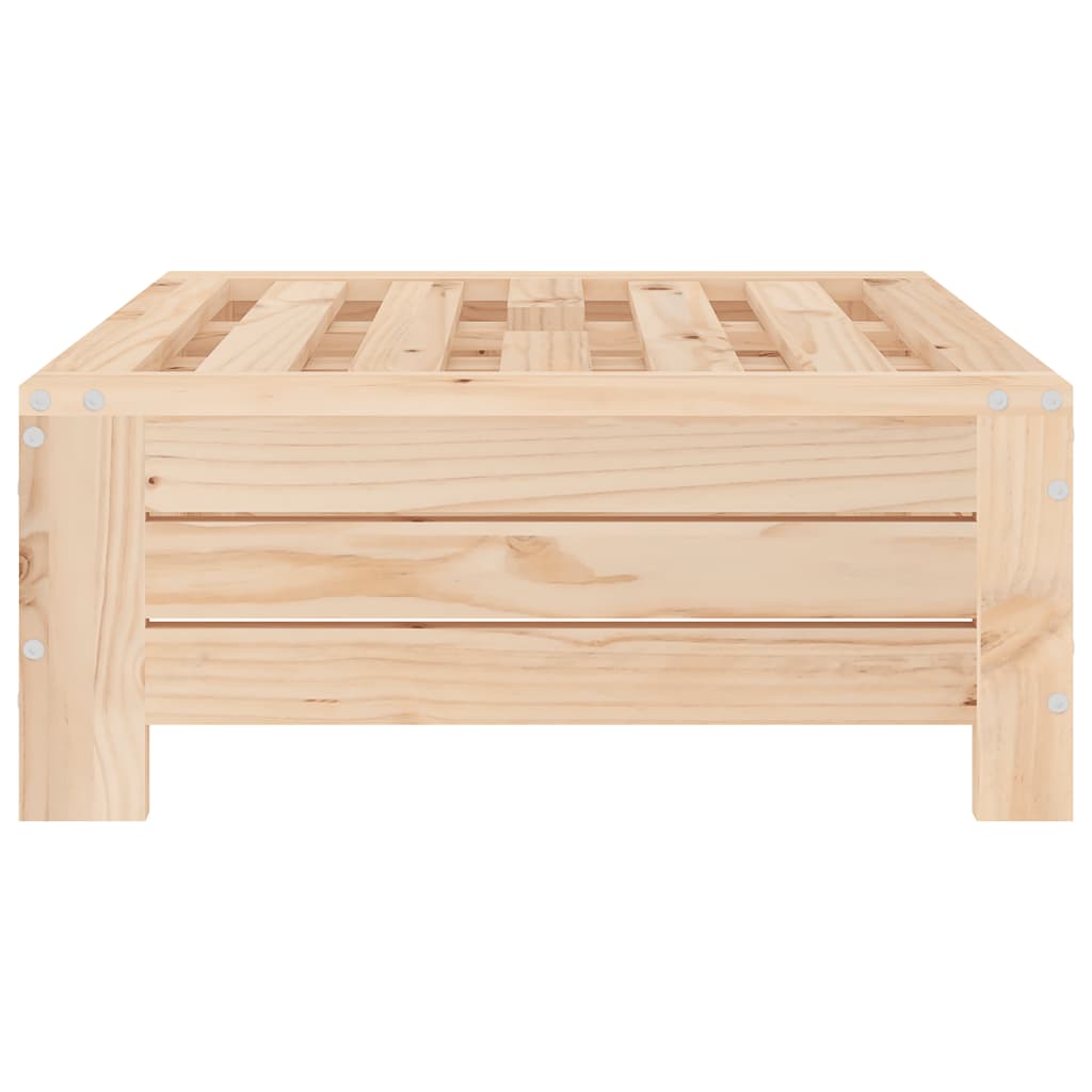 Copertura per Base Ombrellone in Legno Massello di Pino 825331