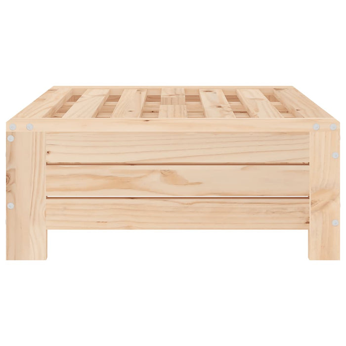 Copertura per Base Ombrellone in Legno Massello di Pino 825331