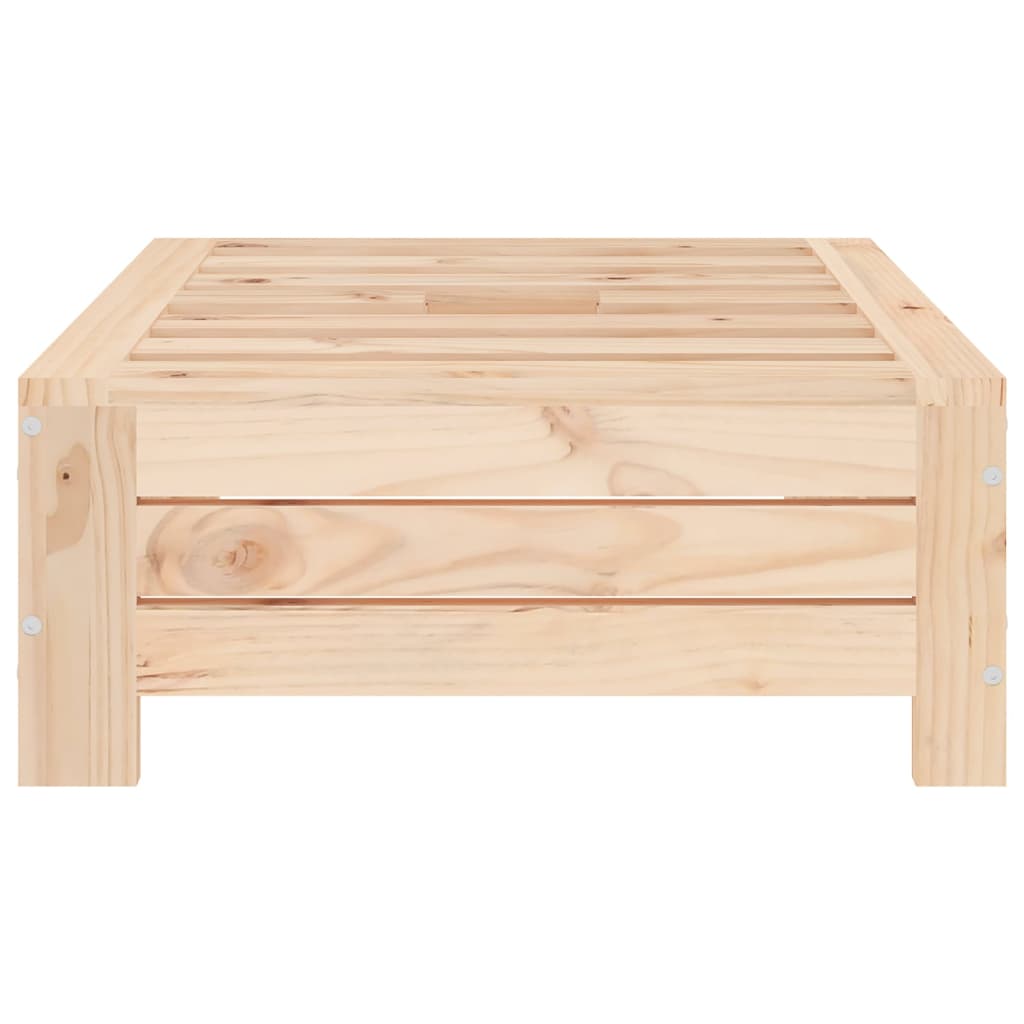 Copertura per Base Ombrellone in Legno Massello di Pino 825331