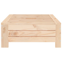 Copertura per Base Ombrellone in Legno Massello di Pino 825331