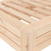 Copertura per Base Ombrellone in Legno Massello di Pino 825331