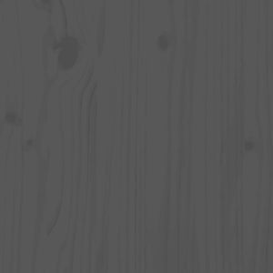 Sgabelli da Bar 2pz Grigi 40x48,5x115,5 cm Legno Massello Pino 825361