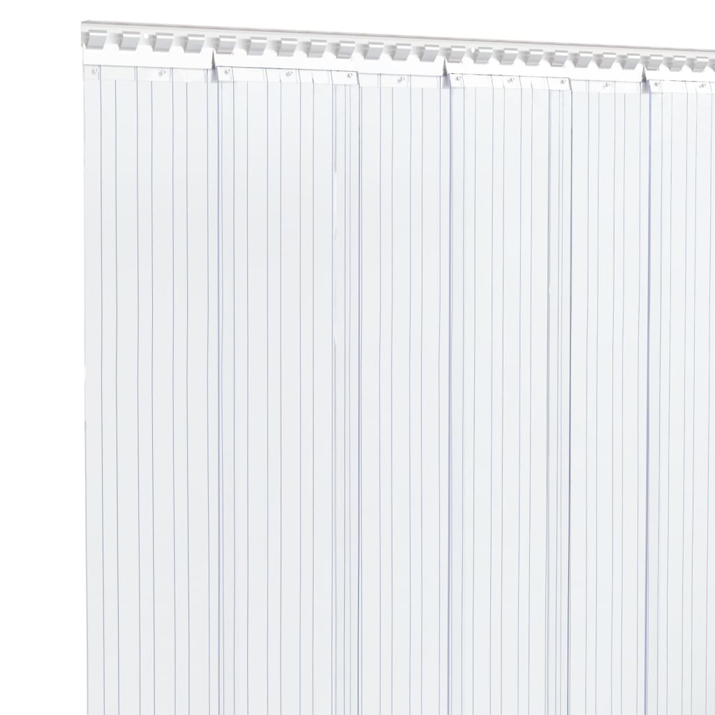 Tenda per Porte Trasparente 200 mm x 1,6 mm 50 m in PVC
