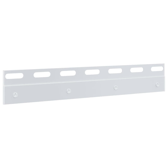 Piastre di Collegamento 4 pz Argento 28 cm Acciaio Inossidabile 153877