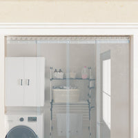 Piastre di Collegamento 4 pz Argento 28 cm Acciaio Inossidabilecod mxl 118247