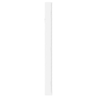 Armadio Portagioie con Specchio a Muro Bianco 30x8,5x106 cm 353214