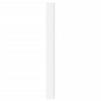 Armadio Portagioie con Specchio a Muro Bianco 37,5x10x106 cm 353226