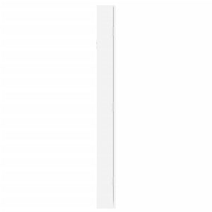 Armadietto per gioielli, organizer per mobili, camera da letto, guardaroba, bagno con specchio a parete 37,5 x 10 x 106 cm bianco 02_0022835