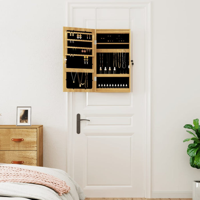 Armadio Portagioie a Specchio con Luci LED a Paretecod mxl 70365