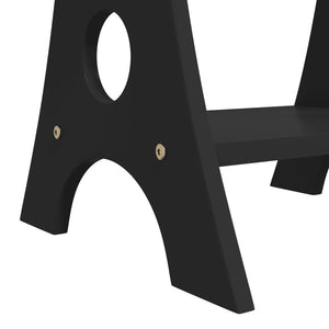 Armadietto Portagioie a Specchio con Luci LED Autoportante Nero