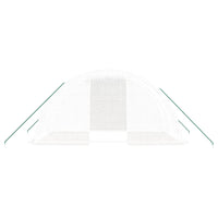 Serra con Telaio in Acciaio Bianco 8 m² 4x2x2 m 364083