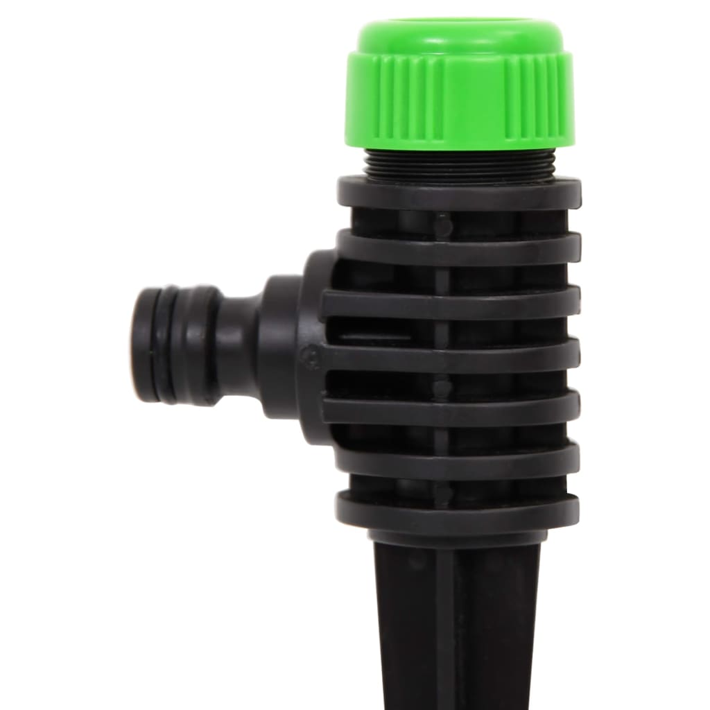 Irrigatori Rotanti 6 pz Verdi e Neri 3x6x19,5 cm ABS e PP 154449