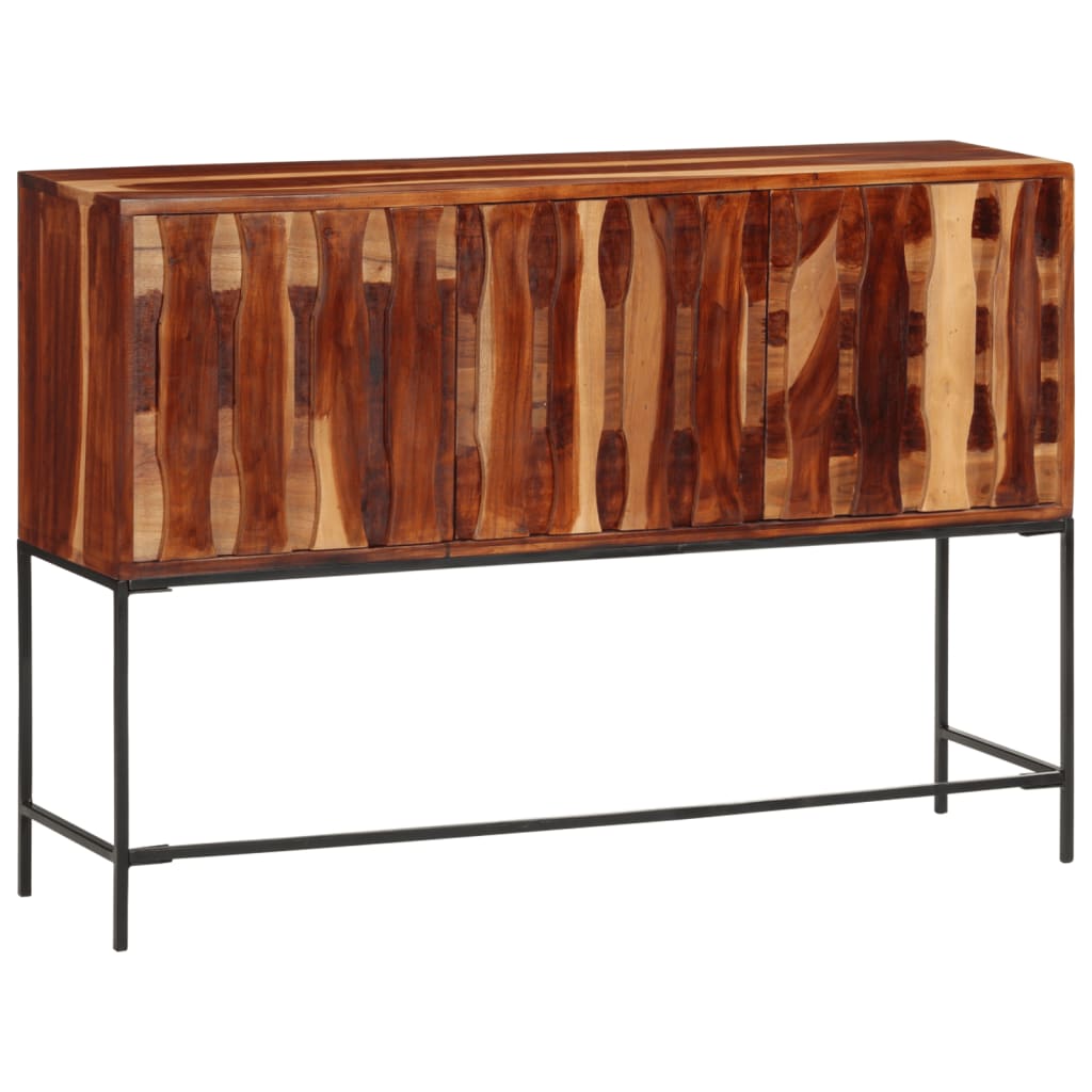 Credenza 110x28x76 cm in Legno Massello di Acacia 351787