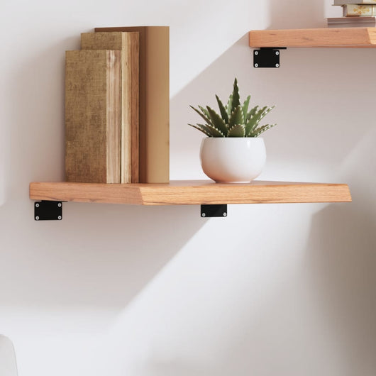 Ripiano Muro Marrone 40x40x(2-4) cm Massello Rovere Trattato 363630