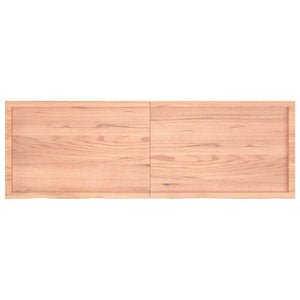 Ripiano Muro Marrone 180x60x(2-4) cm Massello Rovere Trattato 363722