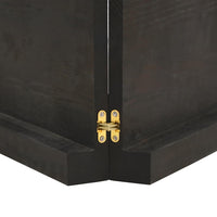 Ripiano Marrone Scuro 220x50x(2-6) cm Massello Rovere Trattato 363857