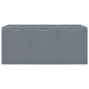 Contenitore da Giardino Grigio in Rattan PP 270 L 364061