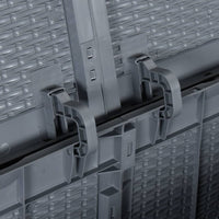 Contenitore da Giardino Grigio in Rattan PP 270 L 364061