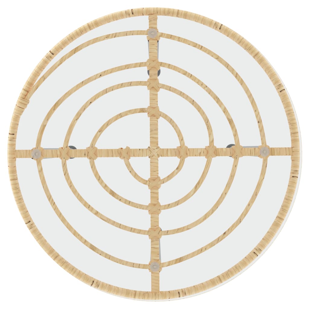 Set da Pranzo da Giardino 5 pz in Polyrattan 3157837