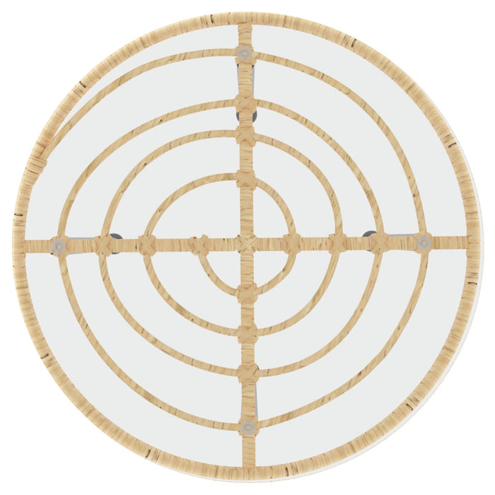 Set da Pranzo da Giardino 5 pz in Polyrattan 3157839