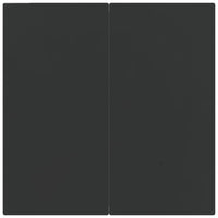 Set da Pranzo da Giardino 3 pz Nero in Polyrattan 3157852