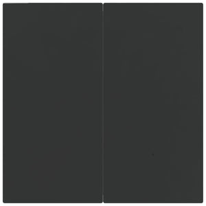 Set da Pranzo da Giardino 3 pz Nero in Polyrattan 3157852