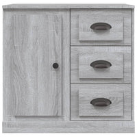 Credenze 2 pz Grigio Sonoma in Legno Multistrato 3185229