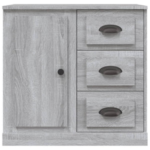 Credenze 2 pz Grigio Sonoma in Legno Multistrato 3185229