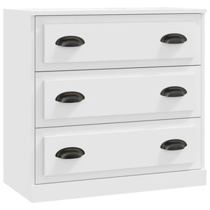 Credenze 2 pz Bianche in Legno Multistrato 3185239