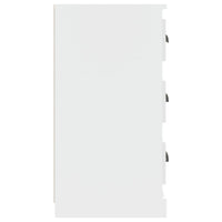 Credenze 2 pz Bianche in Legno Multistrato 3185239