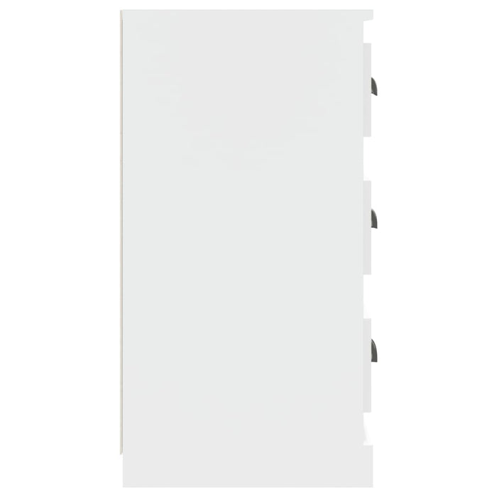 Credenze 2 pz Bianche in Legno Multistrato 3185239